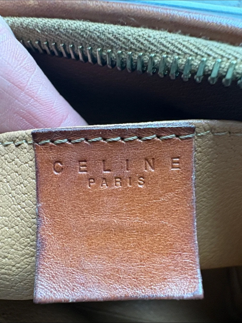 Celine Macadam Cosmetic/toiltry Pouch